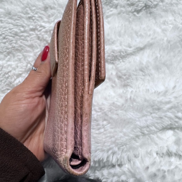 Gucci pink Leather Wallet - Picture 5 of 11